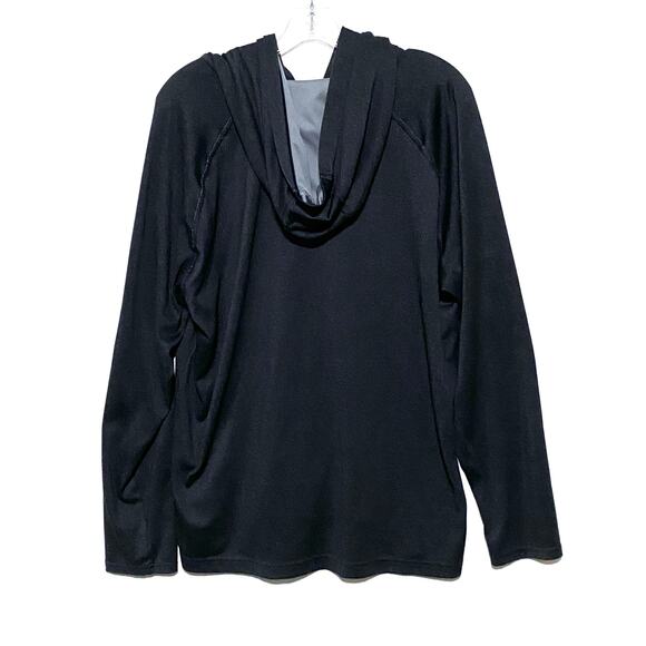 Under Armour Heat Gear Loose Snap Button Collar Pullover Hoodie Mens Large L - Picture 4 of 8